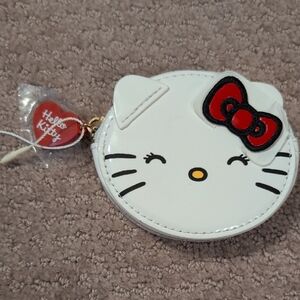 Primark Exclusive White and Red Hello Kitty Coin Purse NWOT